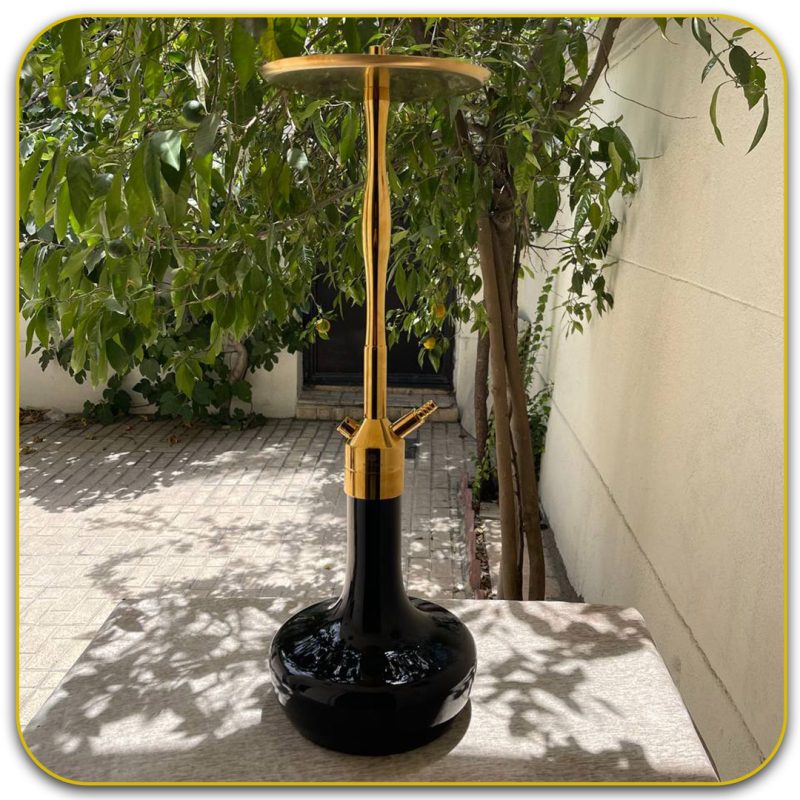 قلیان کرنو نیویورک طلایی تنگ مشکی قلیان کرنو نیویورک طلایی تنگ مشکی