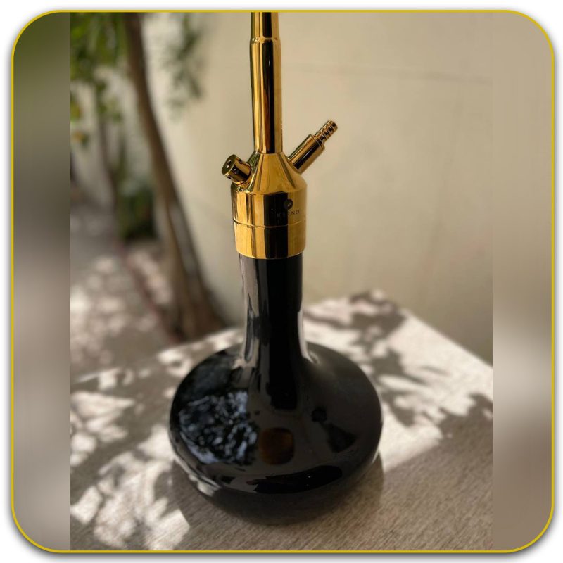 قلیان کرنو نیویورک طلایی مشکی قلیان کرنو نیویورک طلایی مشکی