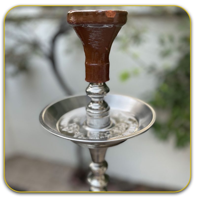 قلیان خلیل مامون مدل برج لبنانی سینی