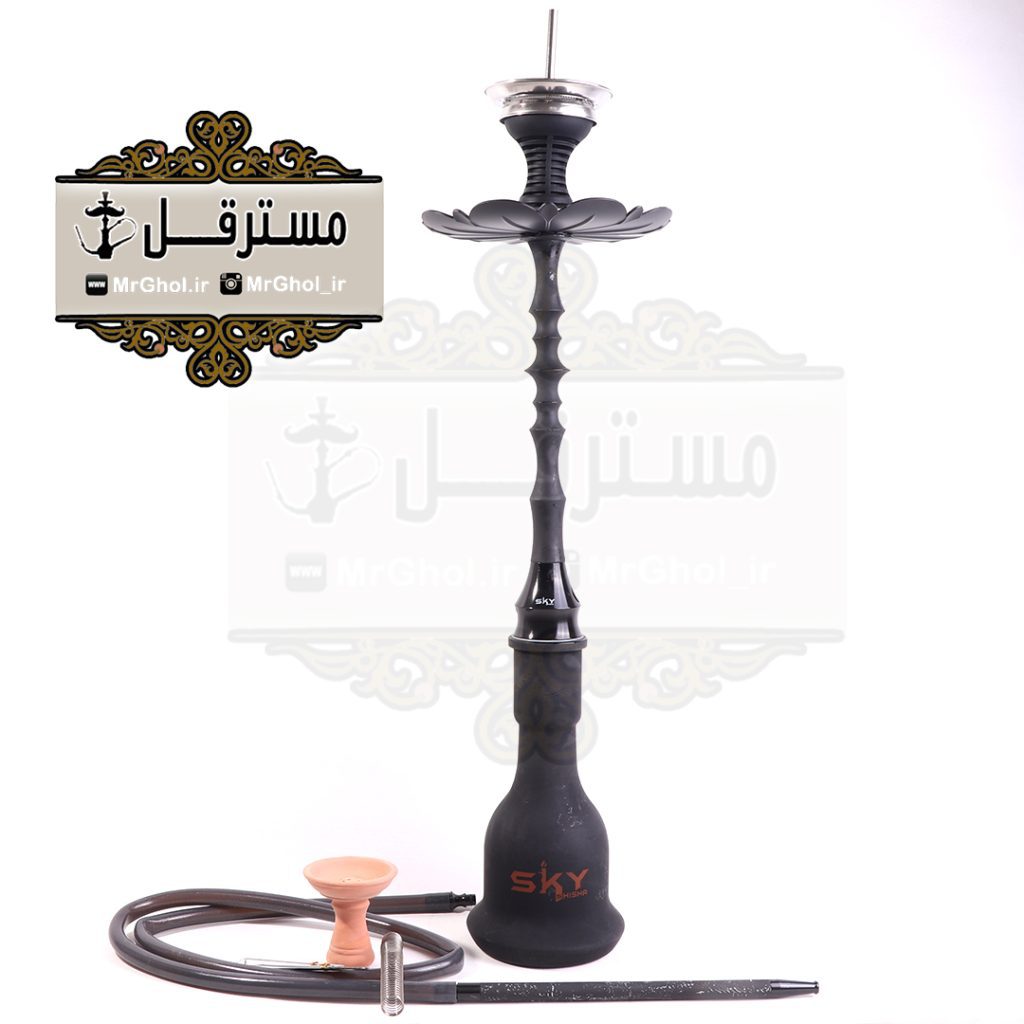 قلیان لاکچری اسکای مشکی