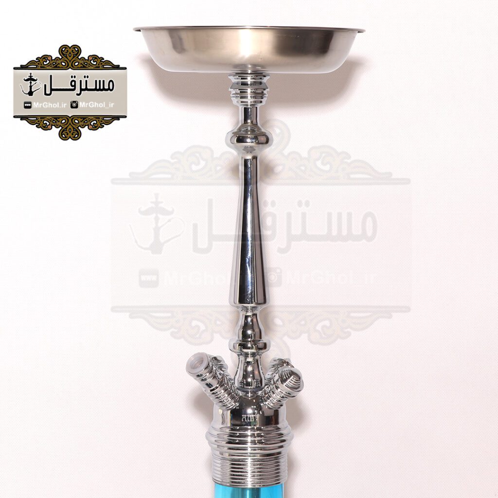 قلیان لاکچری شیشه سه رنگ Amy