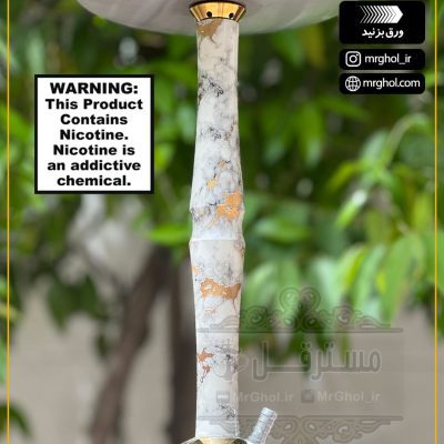 قلیان کارمانیا مدل هیدروگراف سنگ مرمر