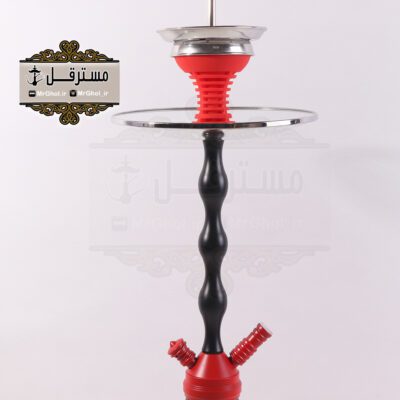 قلیان لاکچری سزار قرمز مشکی کهکشانی