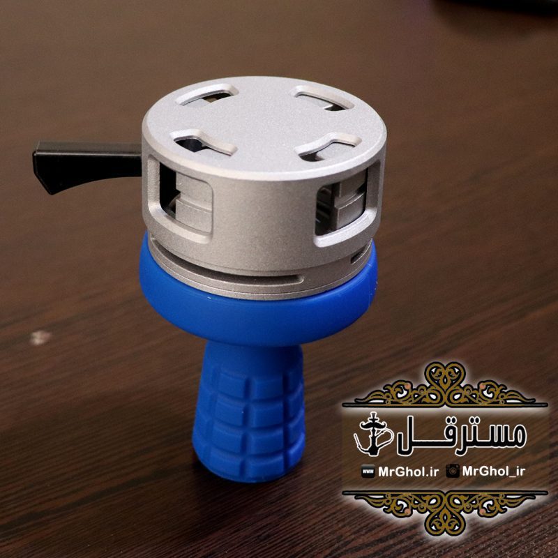 4 (3) سری سیلیکونی به همراه جا ذغالی دسته دار - Image 1