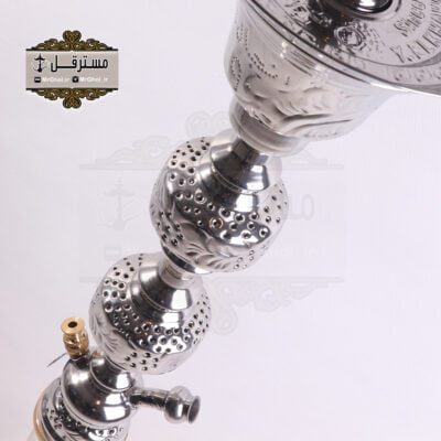 قليان خوانكی هامر دوقپه نقره ای