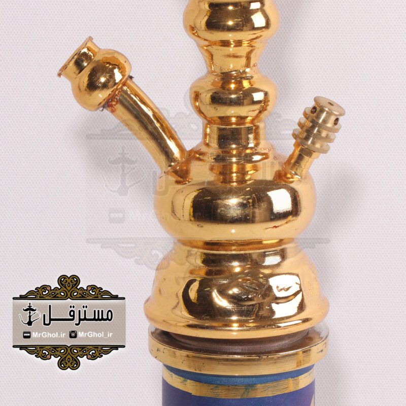 قليان مصری ابوزید طلایی وسط گوی