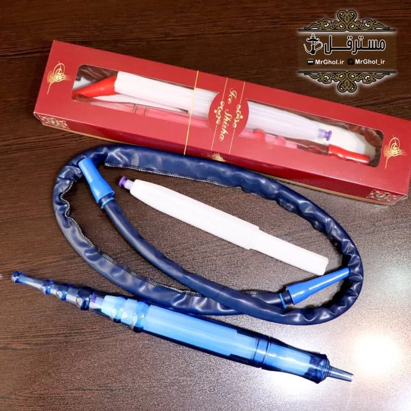 شلنگ چرمی یخی قلیان با یخ اضافه - Image 1