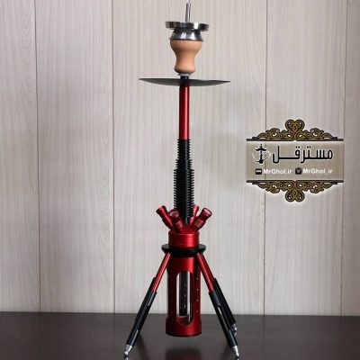 قلیان خارجی ۴شلنگه با جنس فولاد