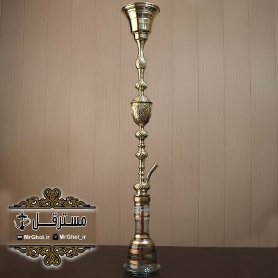 قليان برنجی بلند عربی