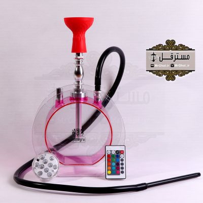 قلیان لاکچری LED دایره ای