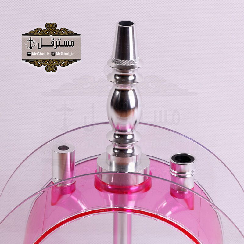 قلیان لاکچری LED دایره ای - Image 3