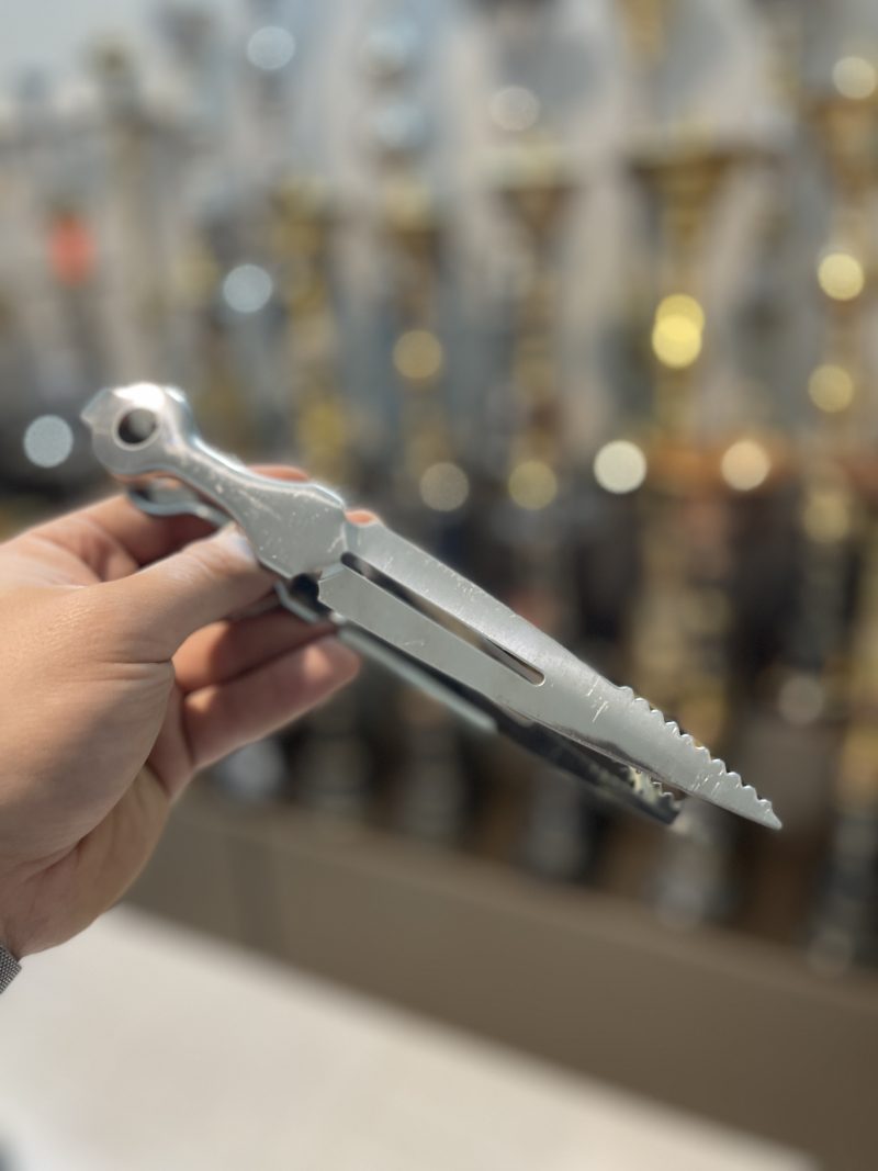 انبر قلیان طرح خنجری - Image 2