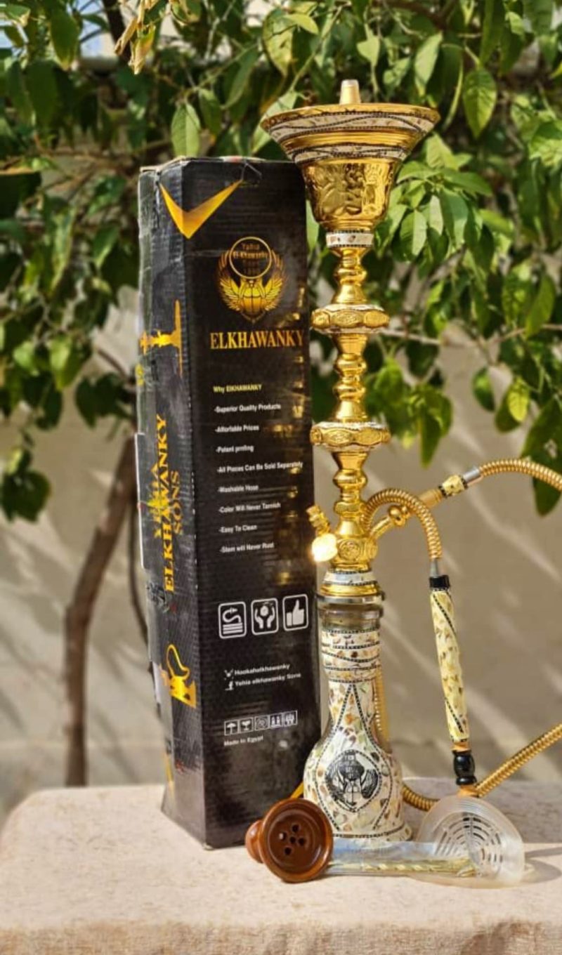 قلیان الخوانکی مدل صدفی دو قپه - Image 1