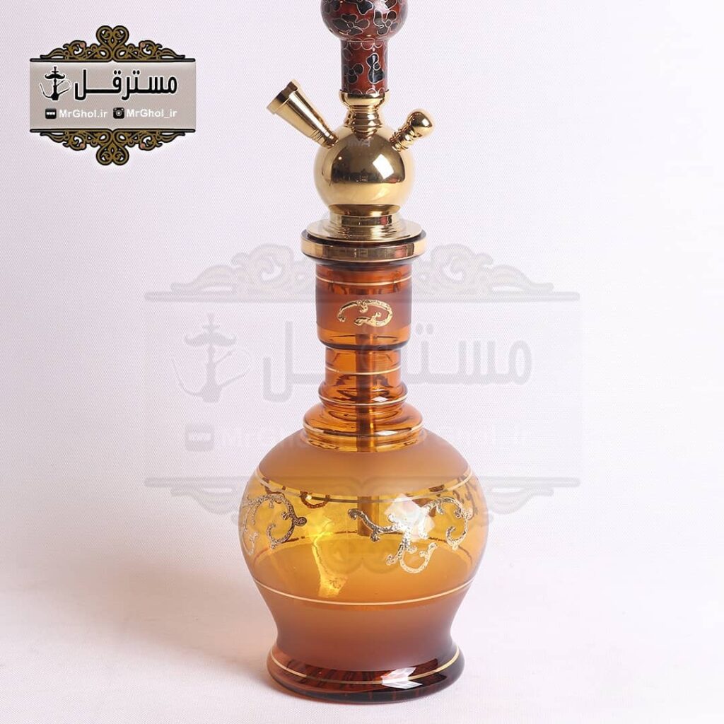 قلیان میا مدل ارکیده طلایی