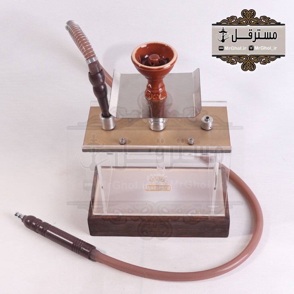 قلیان شیشه ای مکعبی الجمیرا