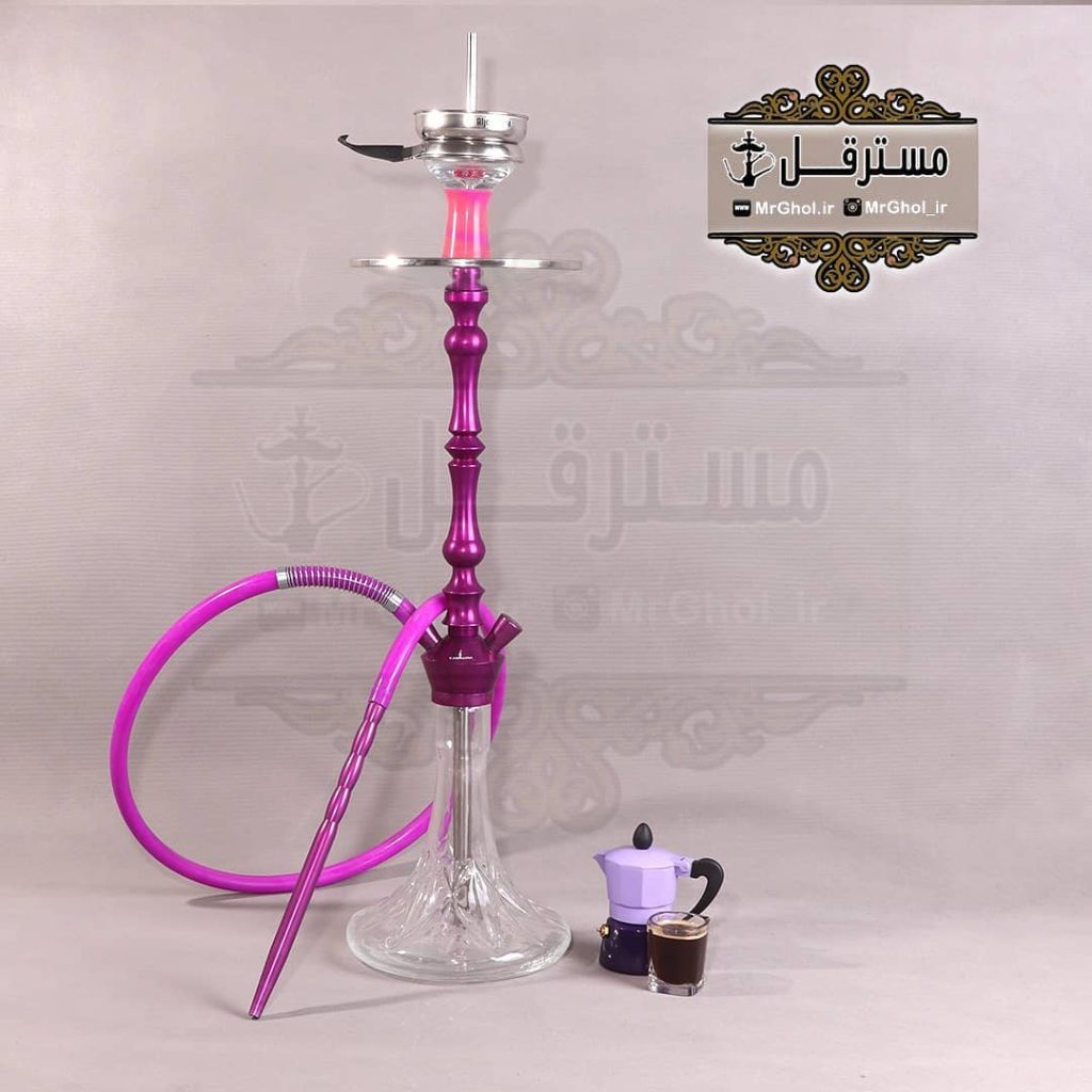 قلیان لاکچری بنفش