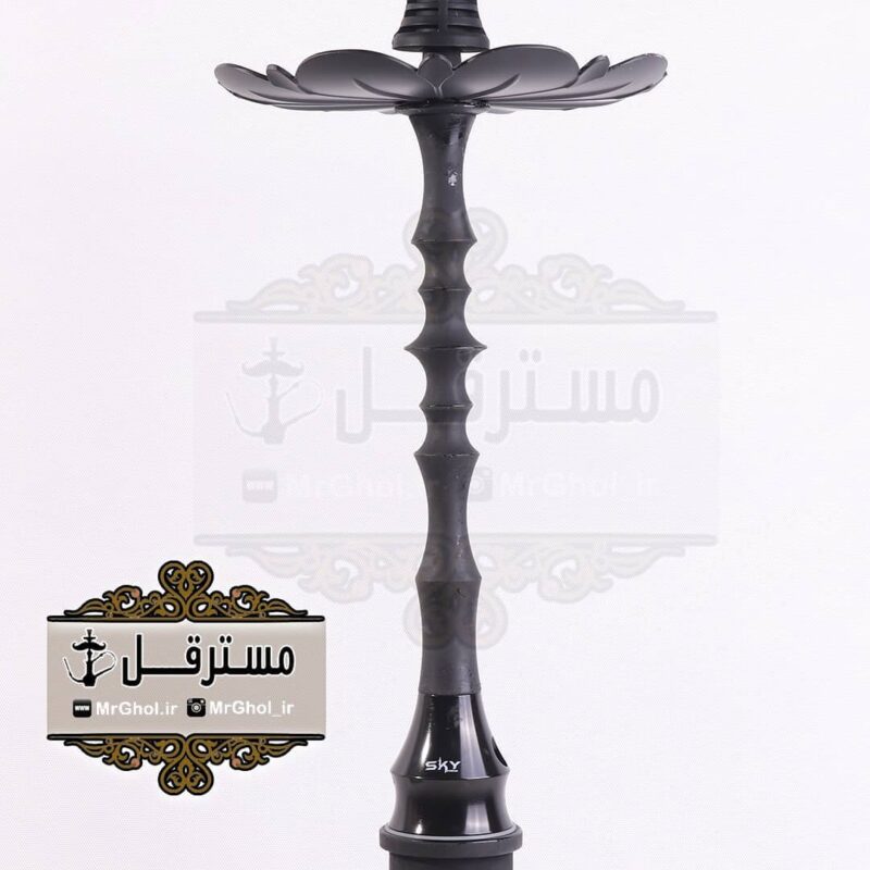 قلیان لاکچری Sky Black Rose