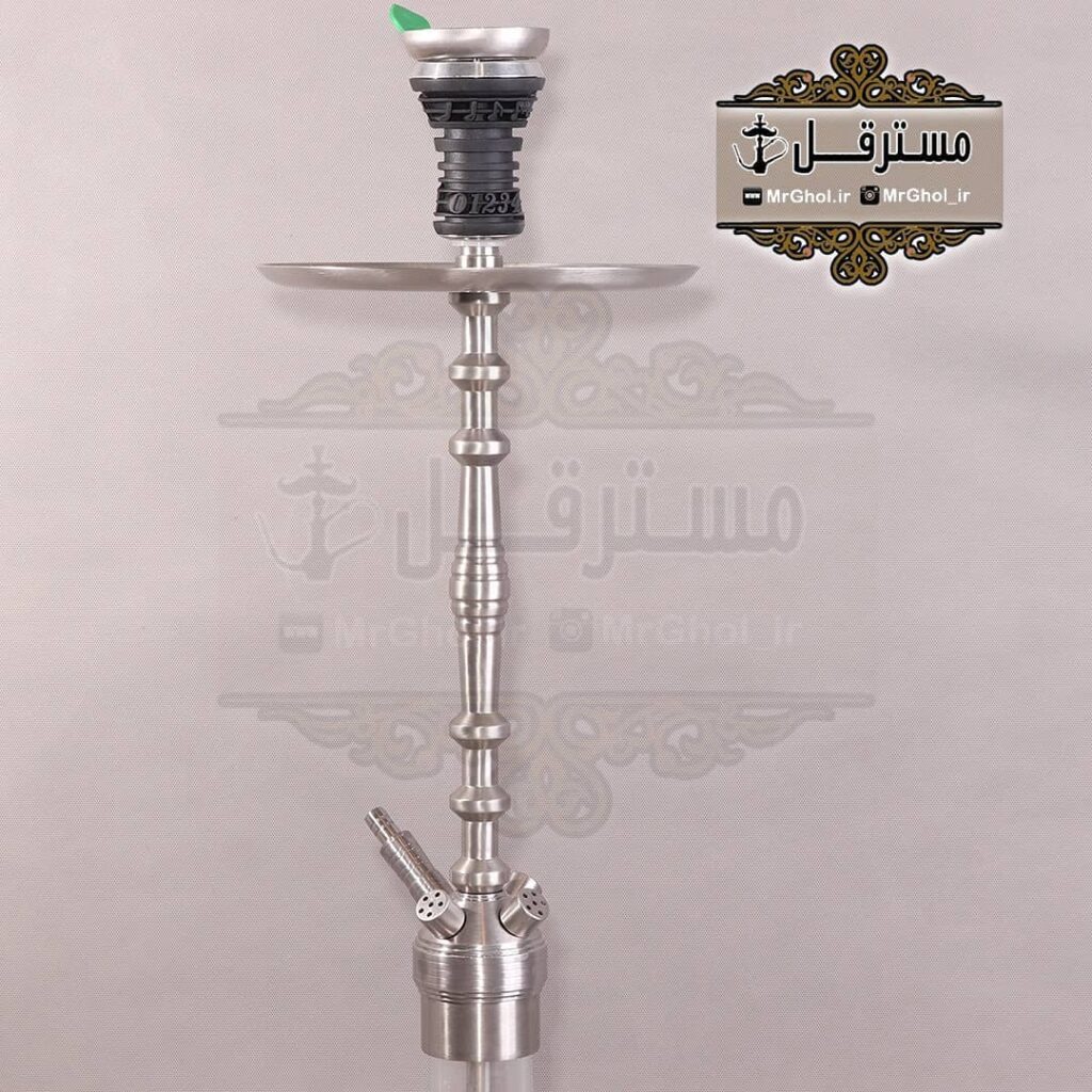 قلیان آرت استیل سه سوپاپه