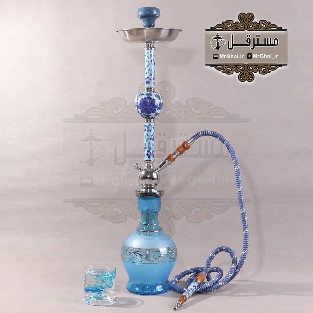 قلیان میا مدل ارکیده آبی