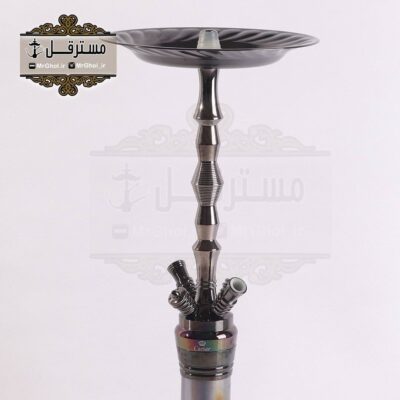 قلیان لاکچری دودی دو شلنگه برند سزار