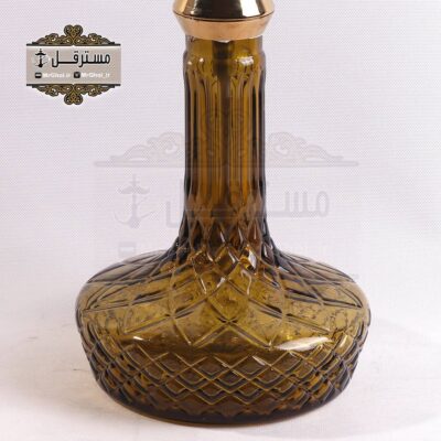 قلیان لاکچری طلایی تنگ زعیمی