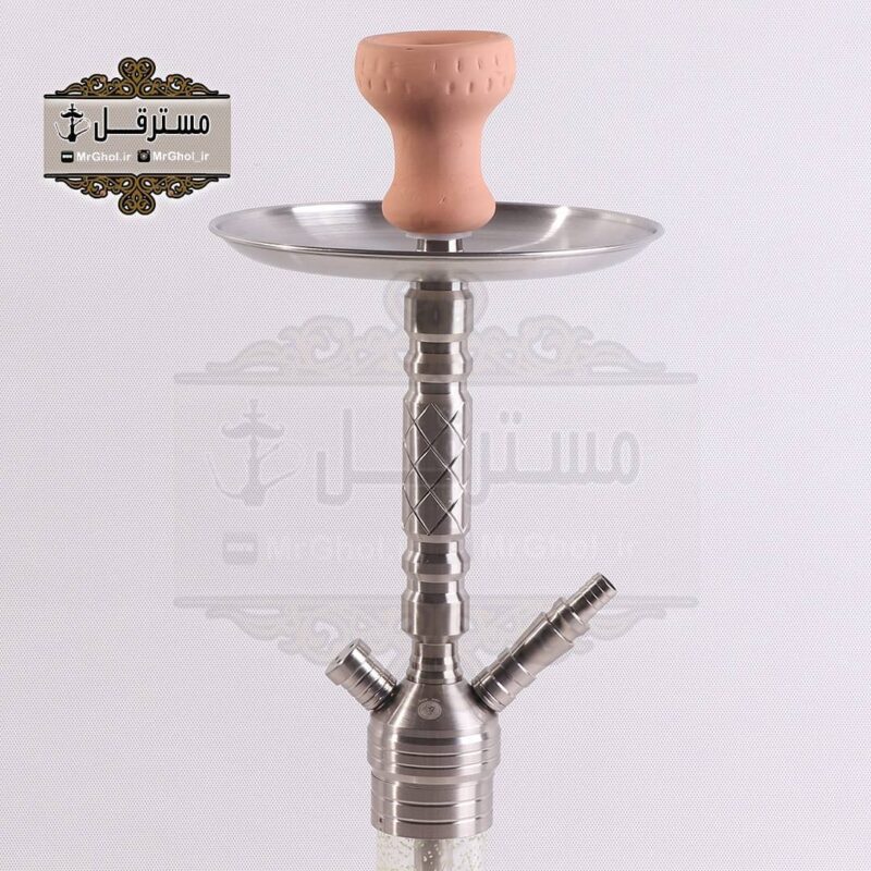 قلیان لاین کینگ شیشه شب رنگ