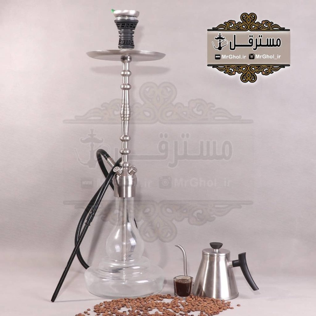 قلیان آرت استیل سه سوپاپه