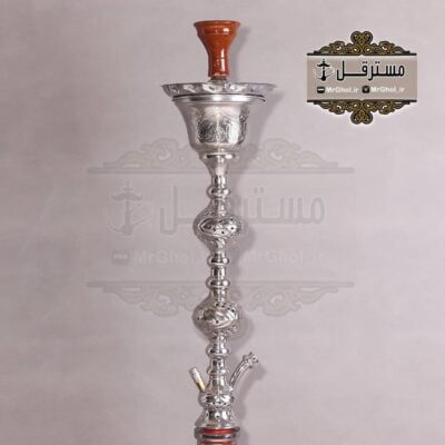 قلیان خلیل مامون مدل زنبوری دو قپه