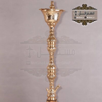 قلیان خلیل مامون مدل محرم طلایی