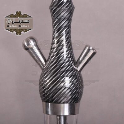 قلیان لاکچری بدنه کربن سیگنیچر