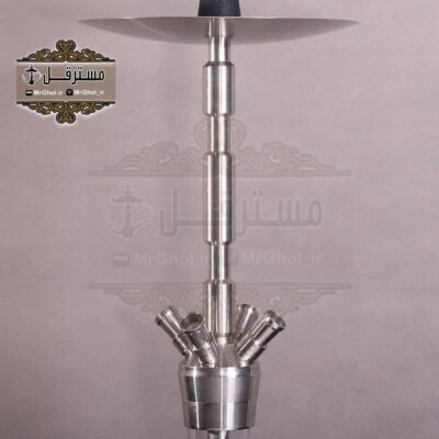 قلیان لاکچری ۴شلنگه شمش استیل ArtKalyan