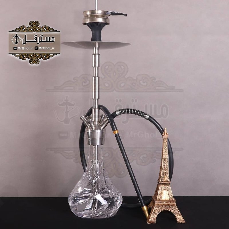 قلیان لاکچری ۴شلنگه شمش استیل ArtKalyan