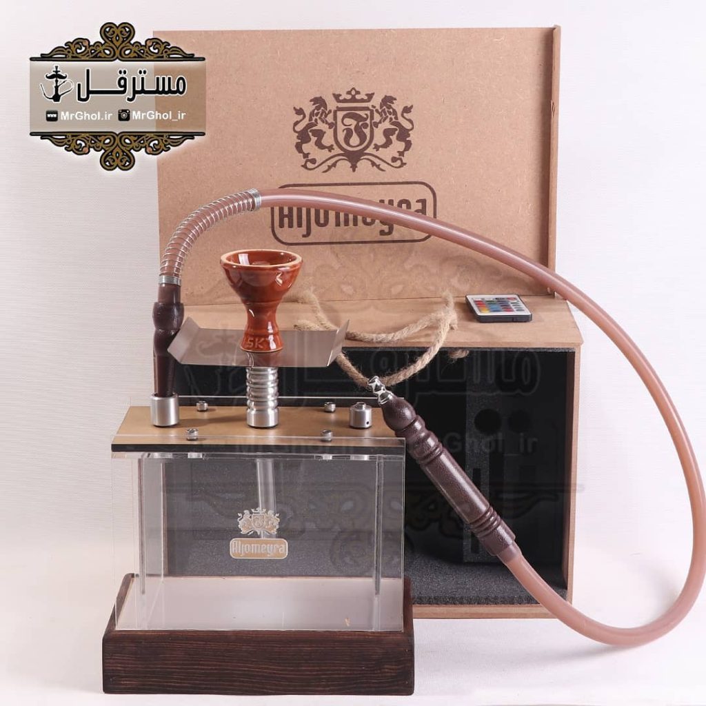 قلیان شیشه ای مکعبی الجمیرا