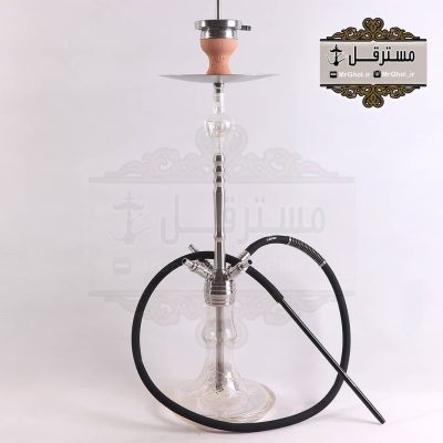 قلیان لاکچری ۴شلنگه شمش استیل برند سزار