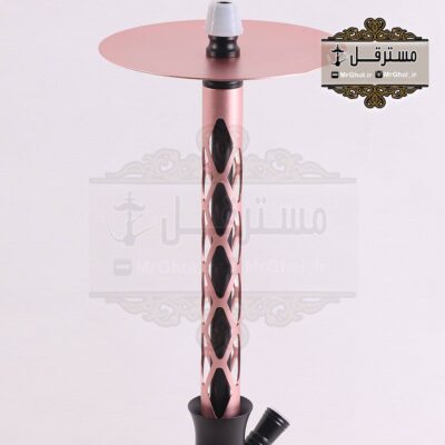 قلیان لاکچری سوپاپ مخفی رزگلد