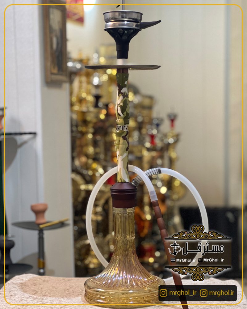 قلیان مدرن هیدروگراف طرح چریکی سوپاپ دورتنه - Image 1