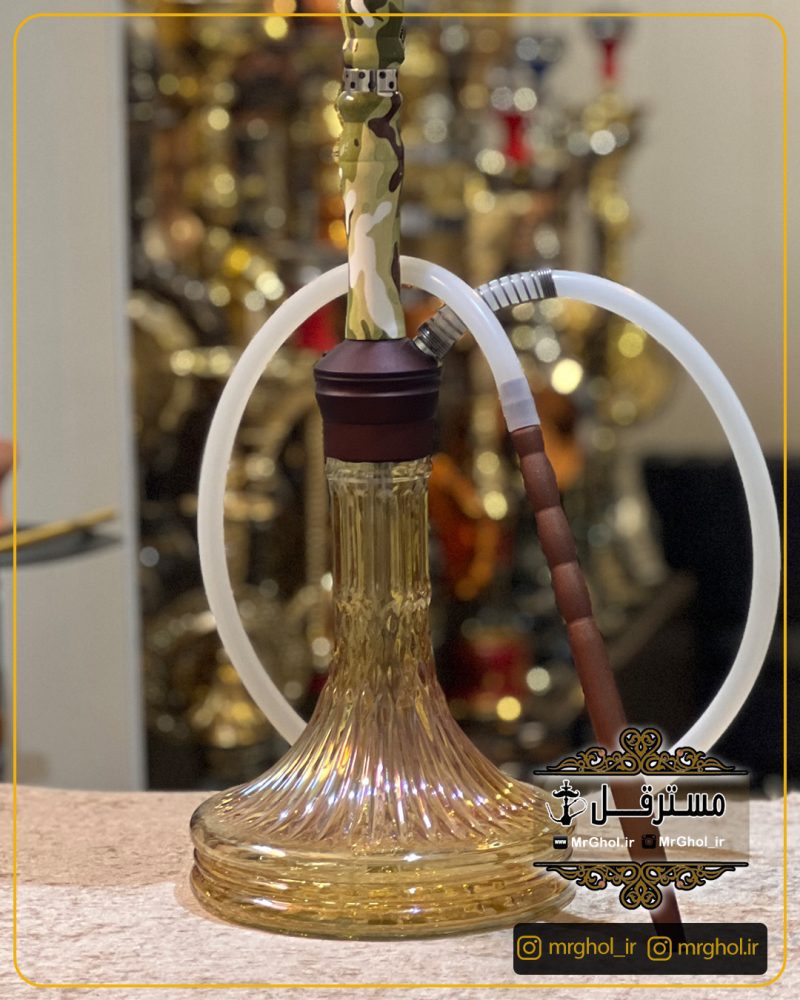 قلیان مدرن هیدروگراف طرح چریکی سوپاپ دورتنه - Image 2