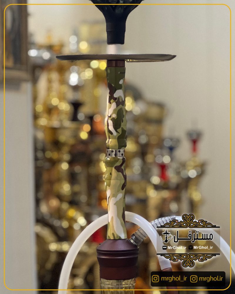 قلیان مدرن هیدروگراف طرح چریکی سوپاپ دورتنه - Image 3