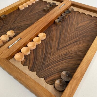 تخته نرد چرمی گردو اعلا