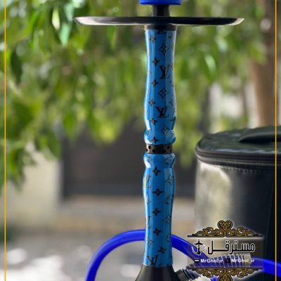 قلیان کارمانیا هیدروگراف آّبی مشکی تنه