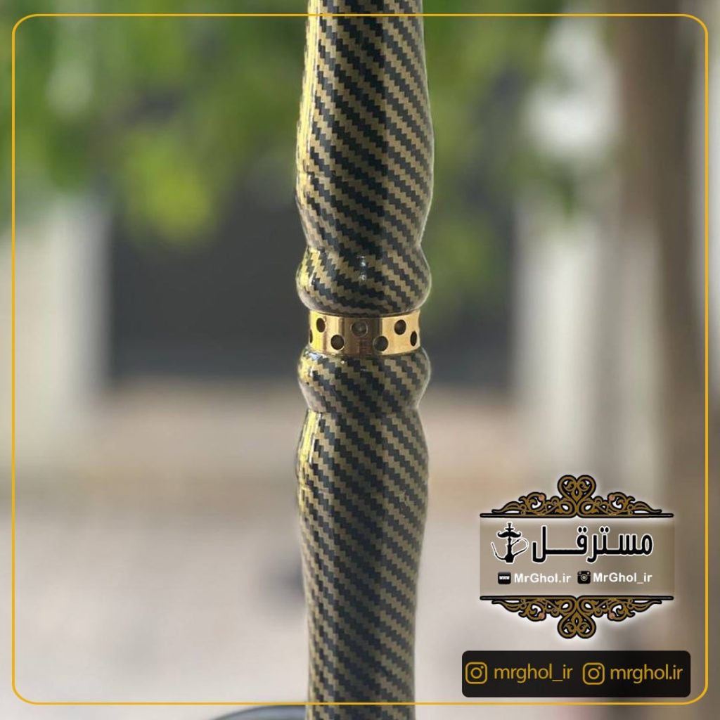 قلیان کارمانیا هیدروگراف طرح کربن تنه