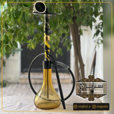 قلیان کارمانیا هیدروگراف زرد مشکی