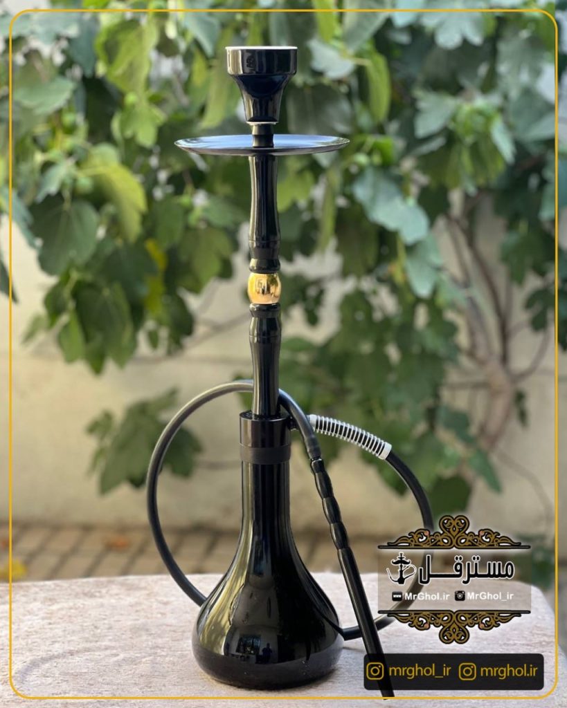 قلیان کارمانیا وسط گوی طلایی مشکی