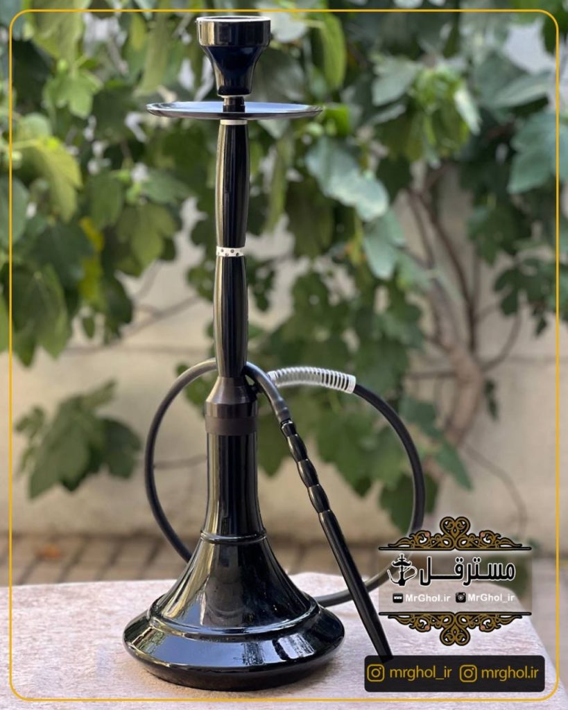 قلیان کارمانیا تمام مشکی سوپاپ وسط