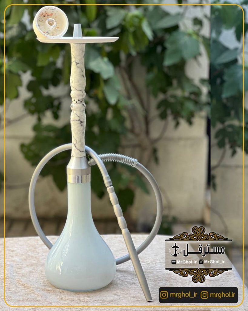 قلیان کارمانیا هیدروگراف طرح سنگ مرمر