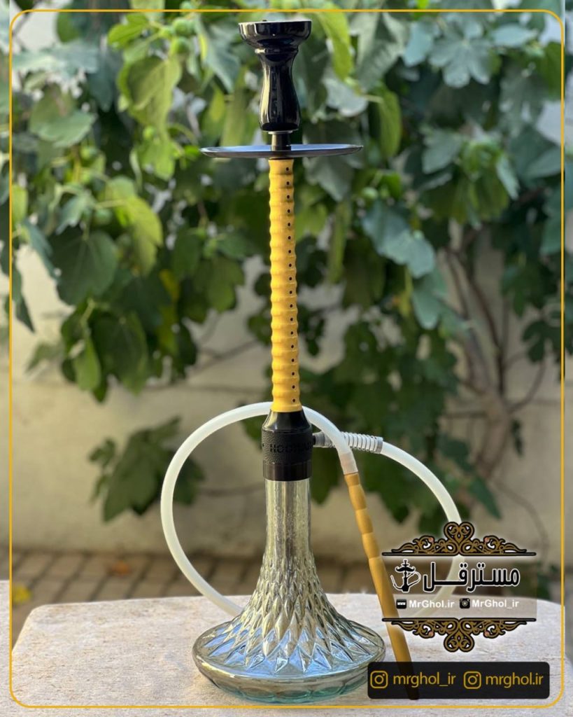 قلیان کارمانیا تمام سوپاپ طلایی