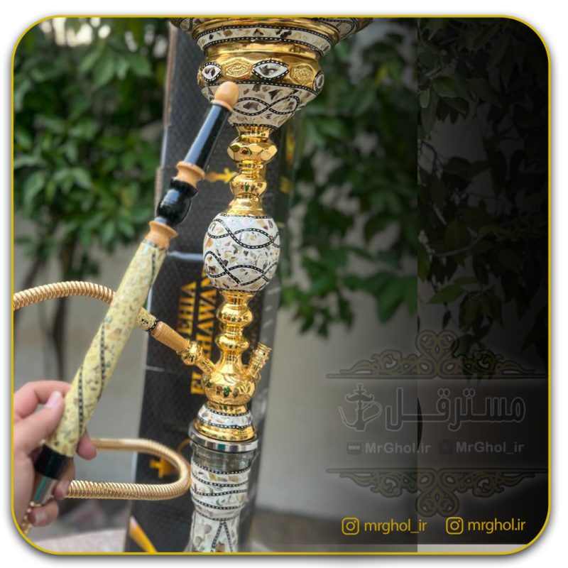 قلیان الخوانکی صدفی تنه