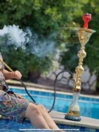 عکس ارسالی مشتری از قلیان خلیل مامون