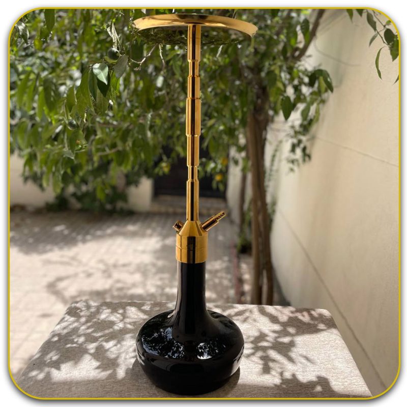 قلیان کرنو مدل کالیفرنیا تنگ مشکی