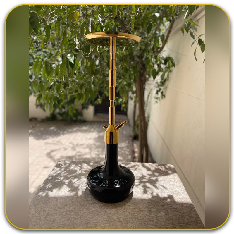 قلیان کرنو مدل کالیفرنیا تنه مشکی